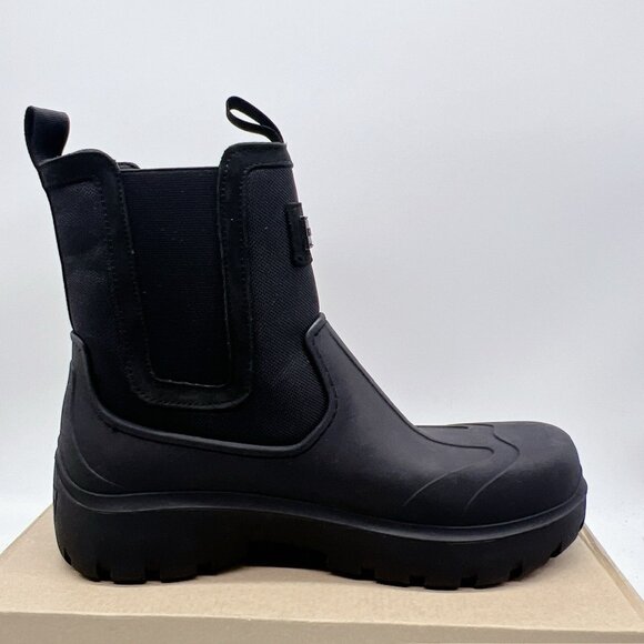 Hunter Lorde Waterproof Chelsea Boot Black Mens US 11 - Picture 8 of 12